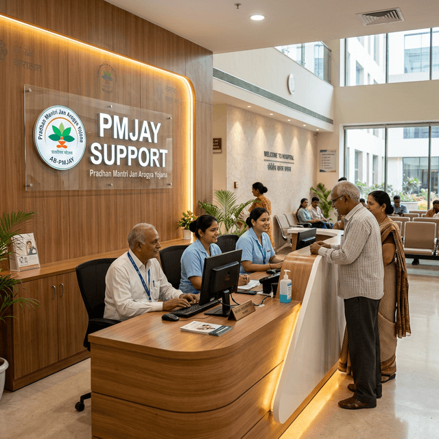 PMJAY Registration Desk